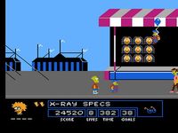 une photo d'Ã©cran de The Simpsons - Bart Vs The Space Mutants sur Nintendo Nes
